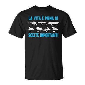 Pescare Regalo Pescatore Detti Pesca Maglietta - Novitaregali