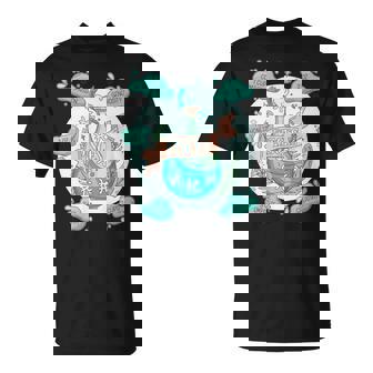 Pisces Potion With Ingredients Magical Astrology Premium T-Shirt - Monsterry