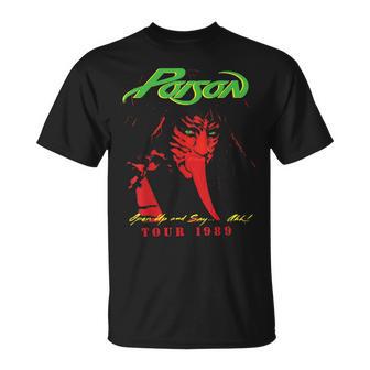 Poison Tour 1989 T-Shirt - Geschenkecke