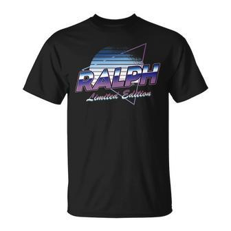 Ralph Name Aestheticaporwave 80S 90S Surname T-Shirt - Geschenkecke