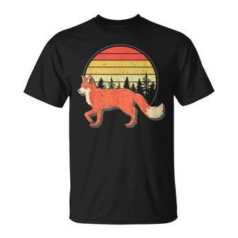 Retro Fox T-Shirt - Geschenkecke