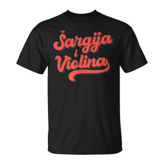 Sargija Iiolina Izvorna Muzika Croatia Bosnia Serbia T-Shirt - Geschenkecke