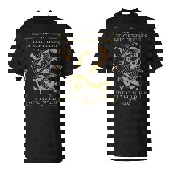 Snakes & Tarot Tattoo Aesthetic Thick Thighs Witch Vibes Tank Top T-Shirt - Monsterry