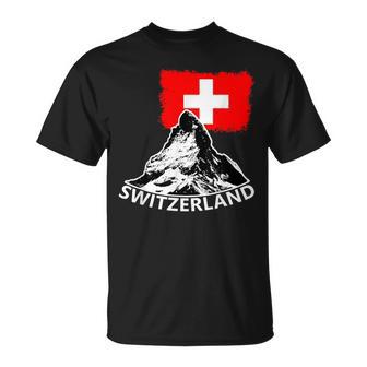 Switzerland Matterhorn Switzerland Alps T-Shirt - Geschenkecke