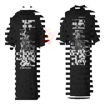 Tattoo Santa Life Behind Bars Biker Santa Shirt T-Shirt - Monsterry