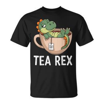 Tea Rex T-Rex Dinosaur Tyrannosaurus T-Shirt - Geschenkecke