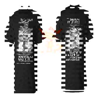 That's Right I'm On The Naughty List And I Regret Nothing T-Shirt - Monsterry