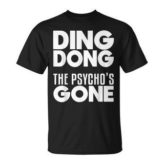 Trumperlor Ding Dong Der Psycho Ist Lustig Geworden Anti-Trump-Bye T-Shirt - Geschenkecke