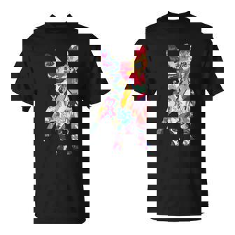 Vintage Fiori Cane Bulldog Francese Maglietta - Novitaregali