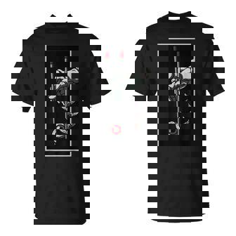 Weirdcore Aesthetic Skeleton Hand Chopsticks Eyeball Oddcore T-Shirt - Monsterry