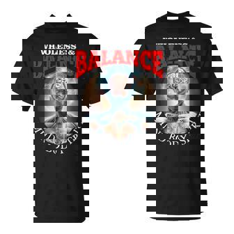 Wholeness & Balance Mind Body Spirit Integrative Health Day Premium T-Shirt - Monsterry