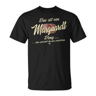 Women's Das Ist Ein Marquardt Ding Family Marquardt With-Neck T-Shirt - Geschenkecke