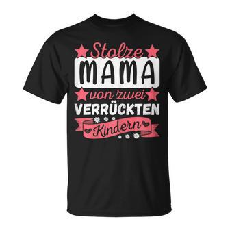 Women's Ich Bin Stolze Mamaon 2 Kinder Mutteron 2 T-Shirt - Geschenkecke