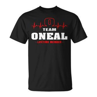 Women's Oneal Last Name Family Name Team Oneal Life Member T-Shirt - Geschenkecke