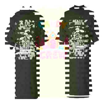 Candy Land Candy Crew Decorations Sweetie Candy Squad Xmas T-Shirt | Mazezy