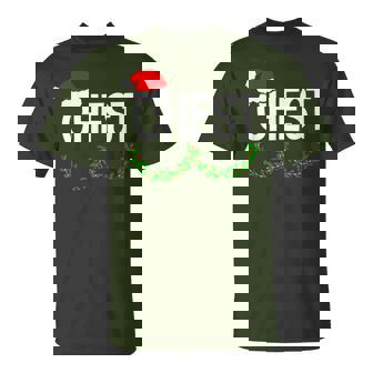 Chest Nuts Christmas Chestnuts Couple Matching Outfit T-Shirt - Monsterry