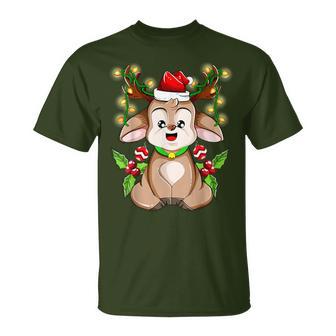 Christmas Cute Reindeer Christmas T-Shirt - Geschenkecke