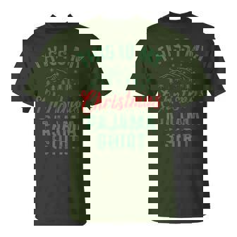 This Is My Christmas Pajama Pj Xmas T-Shirt - Thegiftio