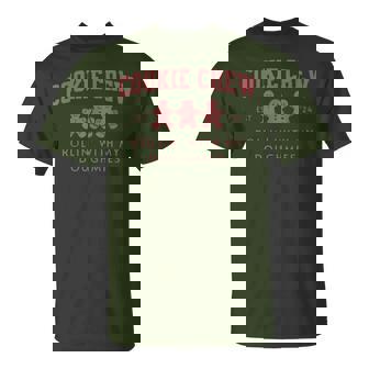 Cookie Crew Rollin' With My Doughmies Christmas Cookie Women T-Shirt | Mazezy