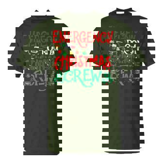 Emergency Room Christmas Crew Er Nurse Xmas Holiday Nursing T-Shirt | Mazezy