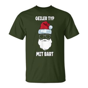 Geiler-Typmitbart Christmas Beard T-Shirt - Geschenkecke