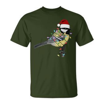 Great Tit Christmas Bird Santa Garden Bird T-Shirt - Geschenkecke