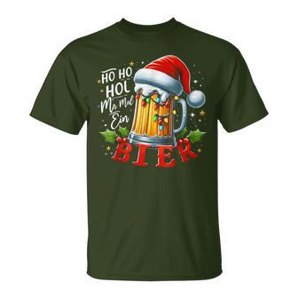 Ho Ho Hol Mir Mal Ein Bier Christmas T-Shirt - Geschenkecke