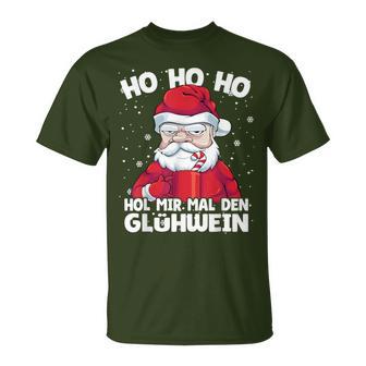 Hol Mir Mal Den Glühwein Annoyed Santa T-Shirt - Geschenkecke