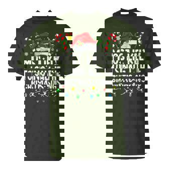 Most Likely To Sing All The Christmas Songs Christmas Singer T-Shirt - Thegiftio
