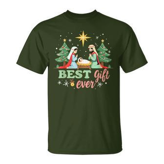 Nativity Christmas Jesus Is The Reason T-Shirt - Thegiftio UK