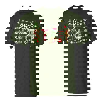Office Staff Christmas Front Office Staff Xmas Party T-Shirt | Mazezy