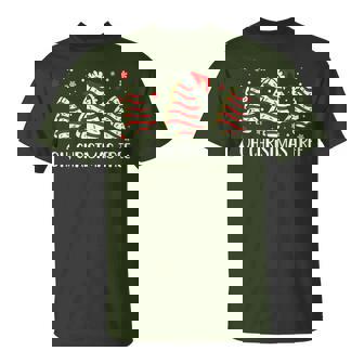 Oh Christmas Tree Cakes Cake Lovers T-Shirt | Mazezy