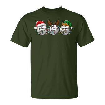 Santa Claus Elf Reindeerolleyball Christmas Women's Children's T-Shirt - Geschenkecke