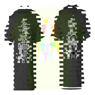 Sprunki Beats Sprunki Game Christmas Tree T-Shirt | Mazezy