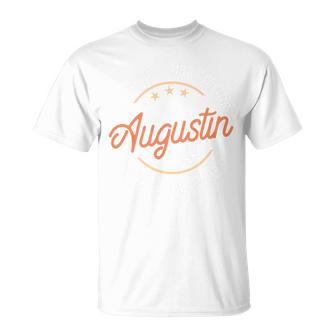 Augustine The Man Of Myth The Legend T-Shirt - Geschenkecke