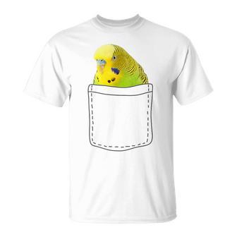 Cute Budgie In Bag Budgie T-Shirt - Geschenkecke