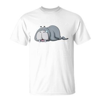 Das Dickerchen Macht Ein Naperchen Walrus Pyjamas Sleep T-Shirt - Geschenkecke