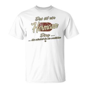 Das Ist Ein Hermann Ding Family Hermann T-Shirt - Geschenkecke