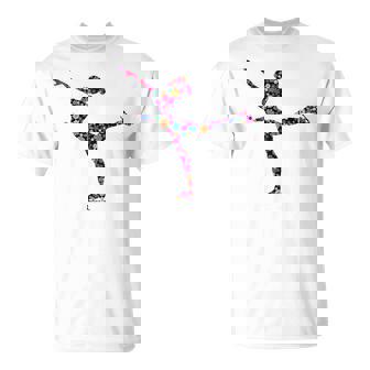 Figure Skating Girls And Women Ice Skating T-Shirt - Monsterry