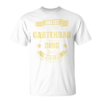 Gardener Gardening Landscape Gardener T-Shirt - Geschenkecke