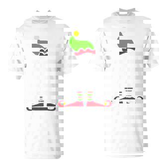Mr Elf Matching Christmas Elf Shirt Premium T-Shirt T-Shirt - Monsterry