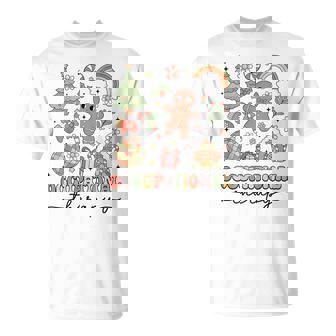 Pediatric Occupational Therapy Therapist Ot Ota Christmas T-Shirt - Seseable