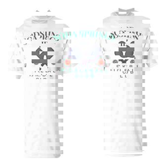 Soda Springs ID Pickleball Club Tee For Paddle Players T-Shirt - Monsterry