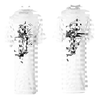 Tirer L'ancre Et Naviguer Font Des Marins T-Shirt - Cadeauxyz