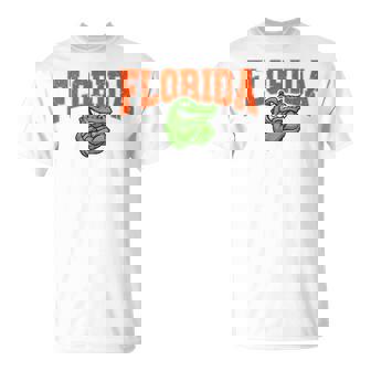Vintage Florida Lovers Apparel Throwback Orange T-Shirt - Seseable