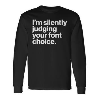 CafePress 'I'm Silently Judging Your Font Choice' Funny Coffee Mug - 11 Oz Ceramic