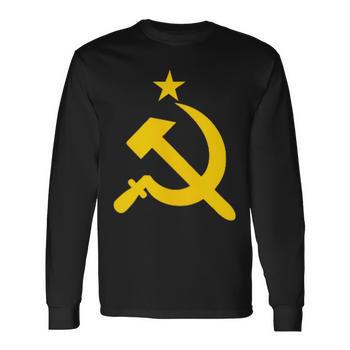 T-Shirt Unione Sovietica CCCP Martello E Falce (Gildan/Fruit Of The Loom/Anvil, Colori Vari) Nuova