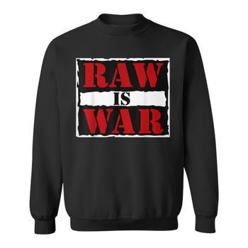 Raw Is War Wrestling Era Famous Quote Vintage 90S Wrestling Long