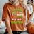 Christmas I Am Sorry The Nice Nurse Is On Vacation Women's Oversized Comfort T-Shirt Crimson
