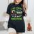 Christmas I Am Sorry The Nice Nurse Is On Vacation Women's Oversized Comfort T-Shirt Black